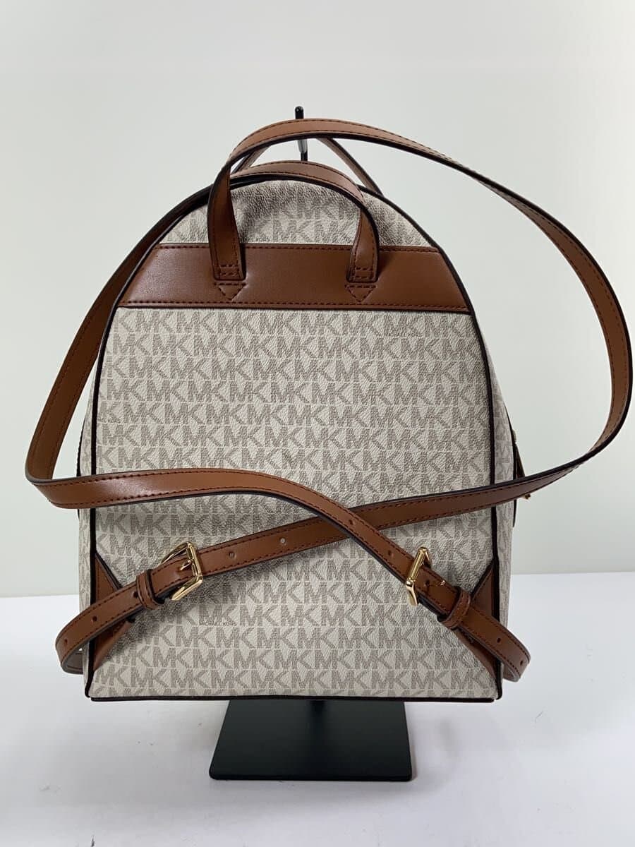 MICHAEL KORS Backpack Canvas CRM All-over Print 35F3G6HB6B 3