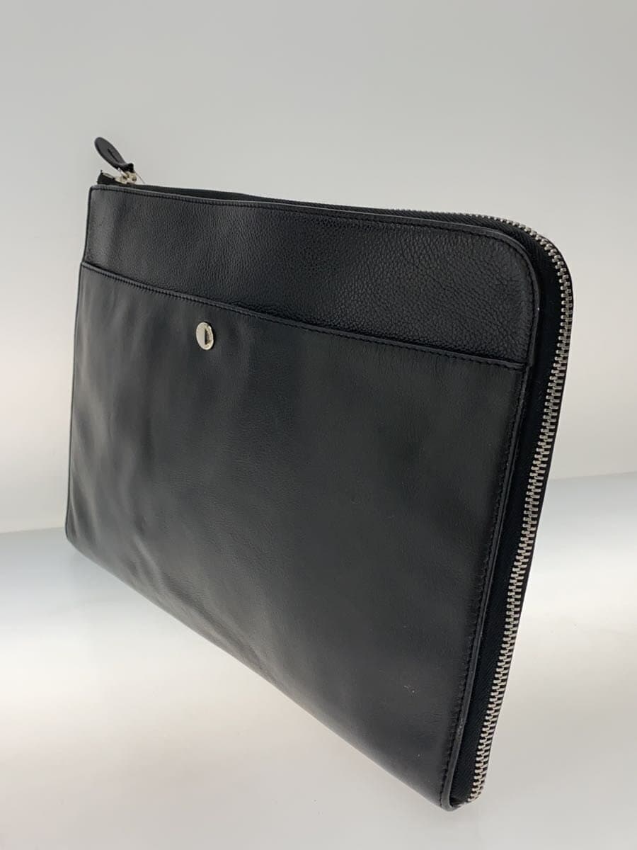 J&M DAVIDSON Second Bag Leather BLK Solid 2