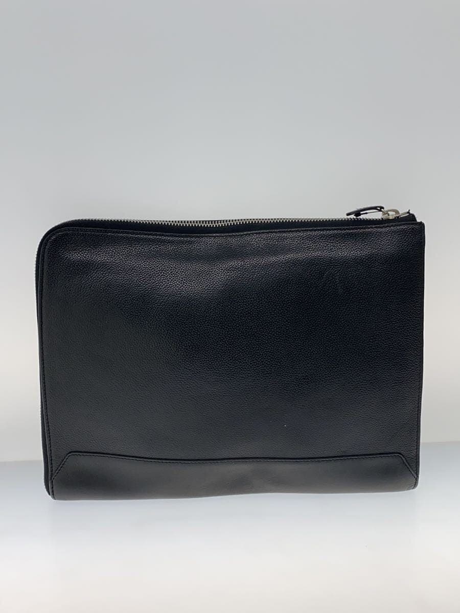 J&M DAVIDSON Second Bag Leather BLK Solid 3