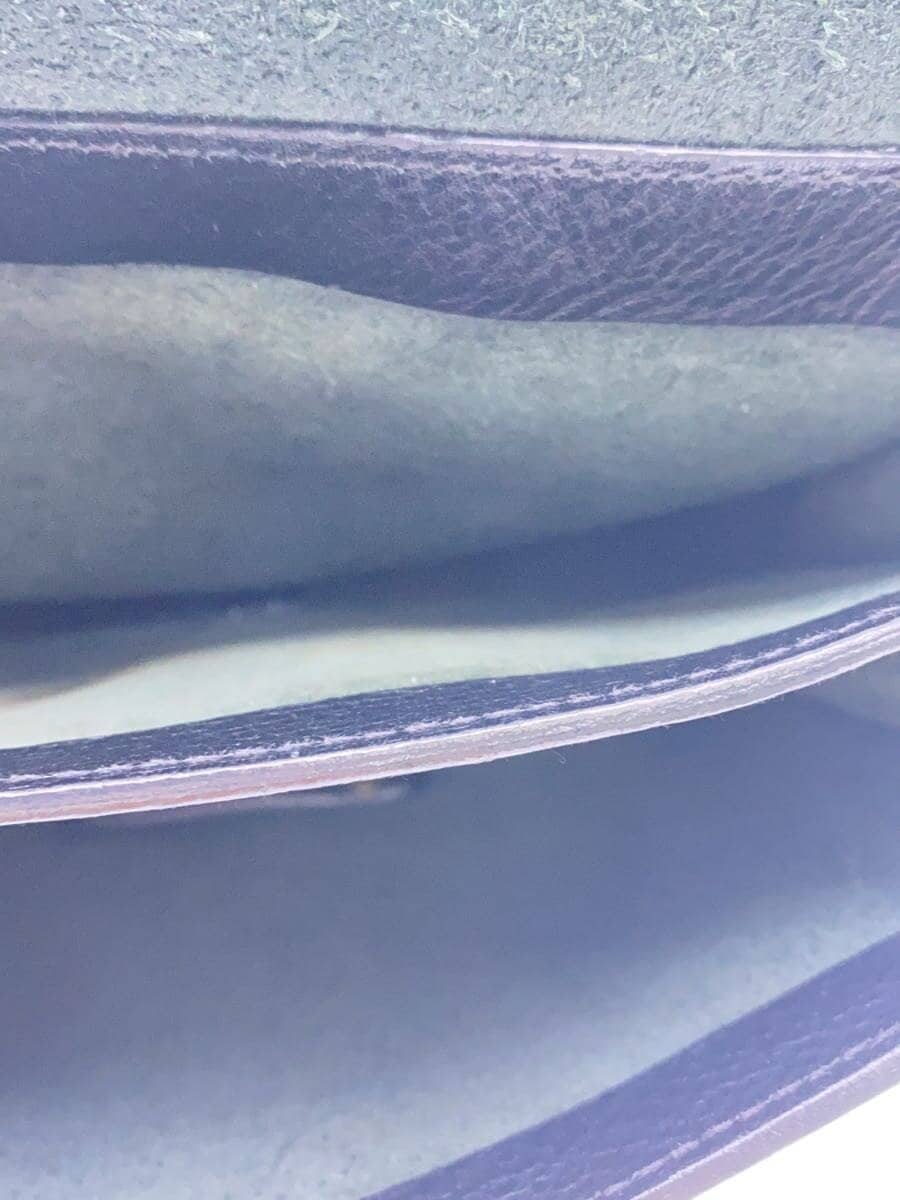 IL BISONTE Shoulder Bag Leather BLK Solid 6