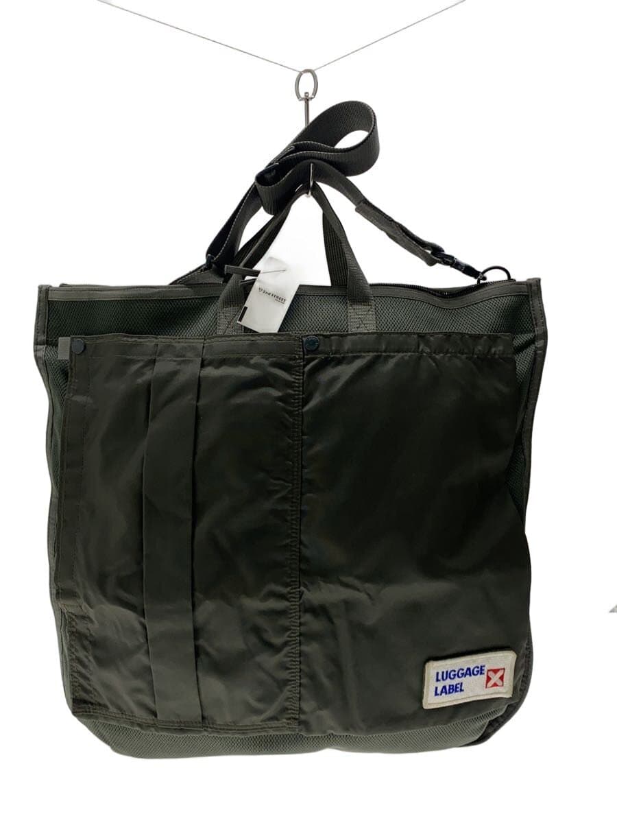 LUGGAGE LABEL Shoulder Bag KHK