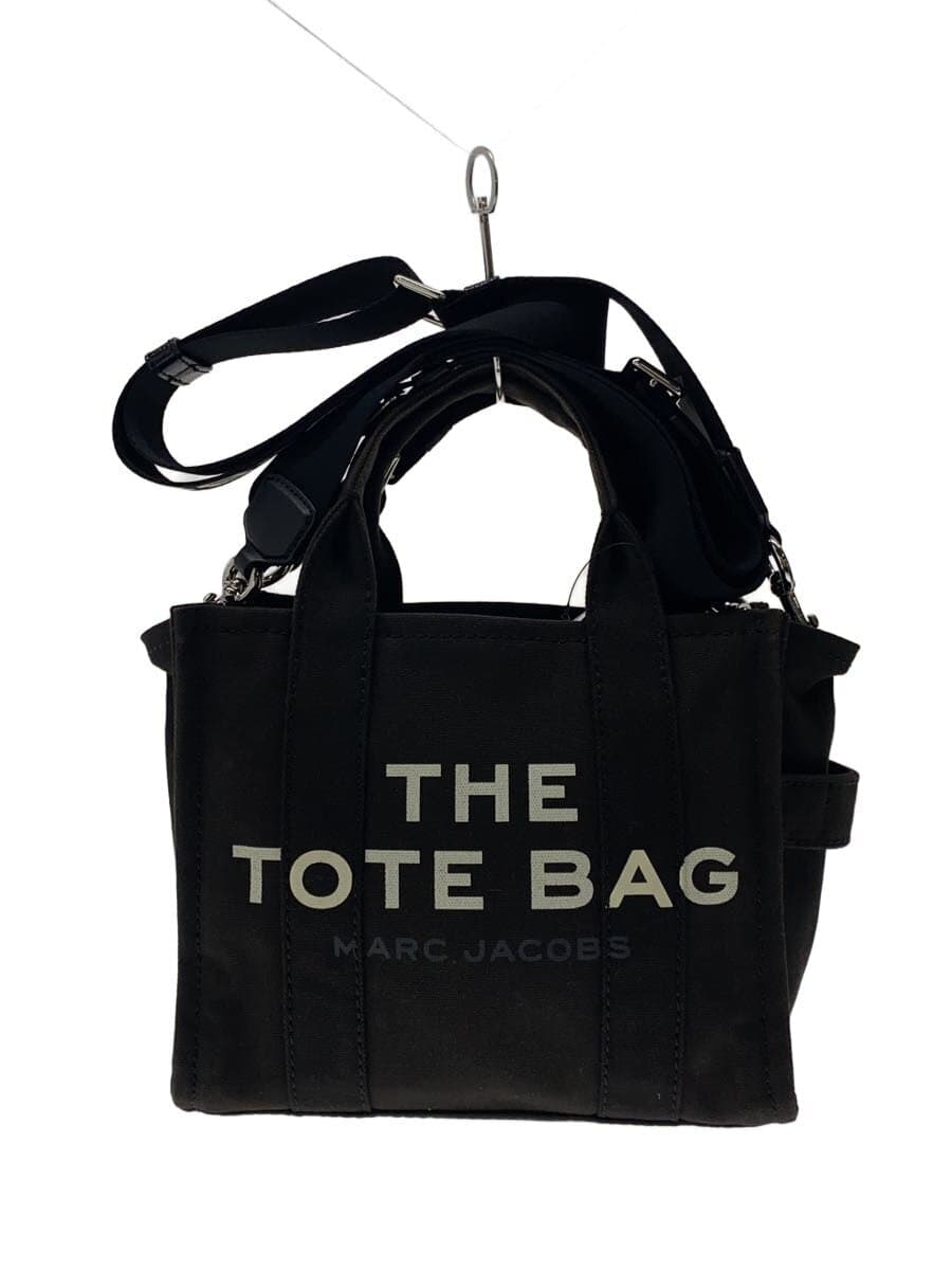 THE MARC JACOBS Shoulder Bag Canvas BLK QC-007641