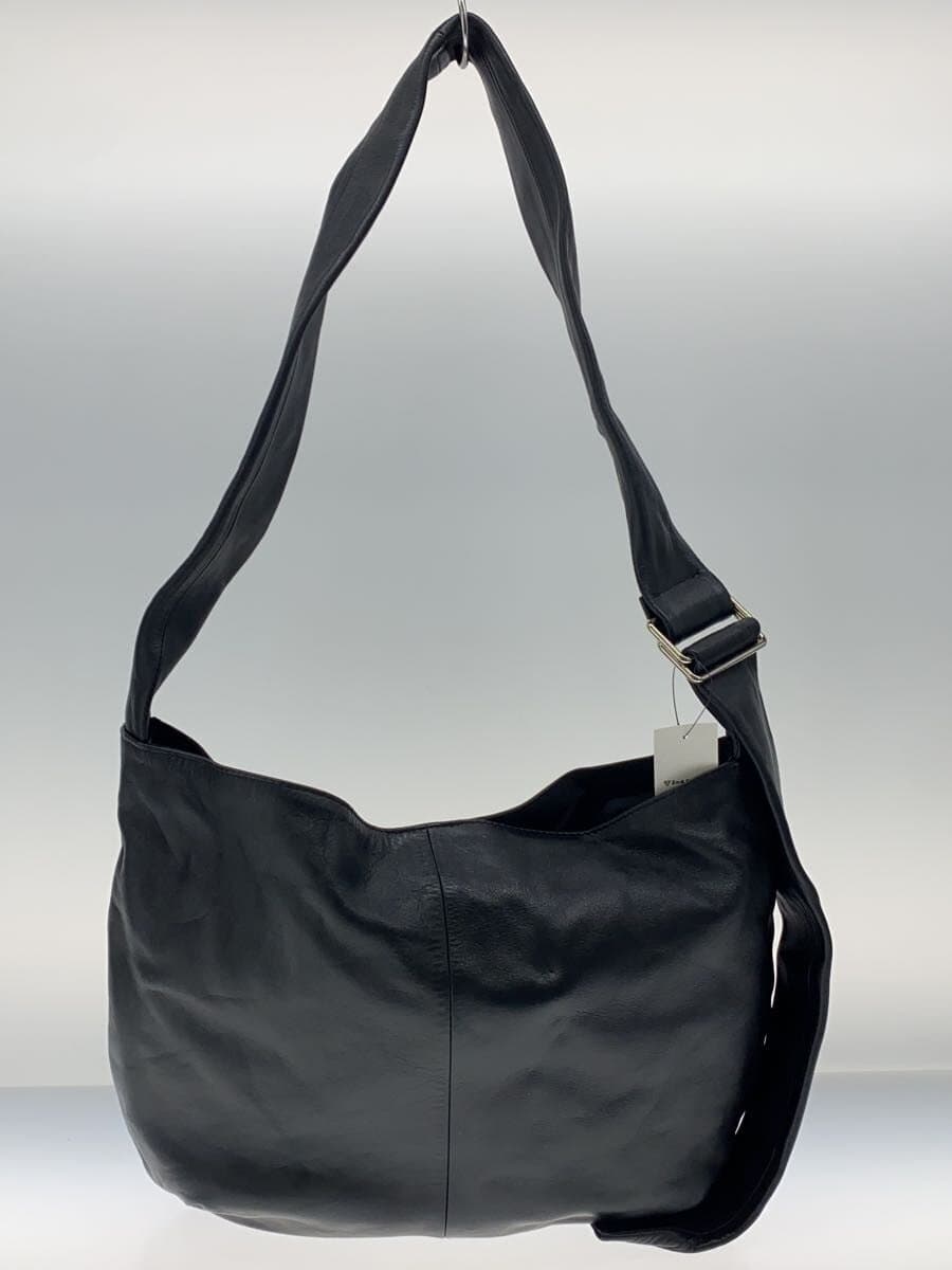 Other Brand ONE. Shoulder Bag Leather BLK 3