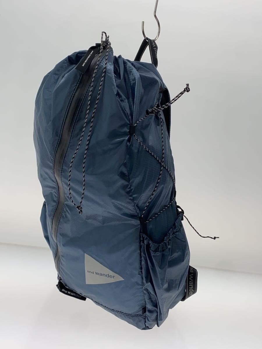 and wander Backpack Nylon BLU Solid 574-4975199 2