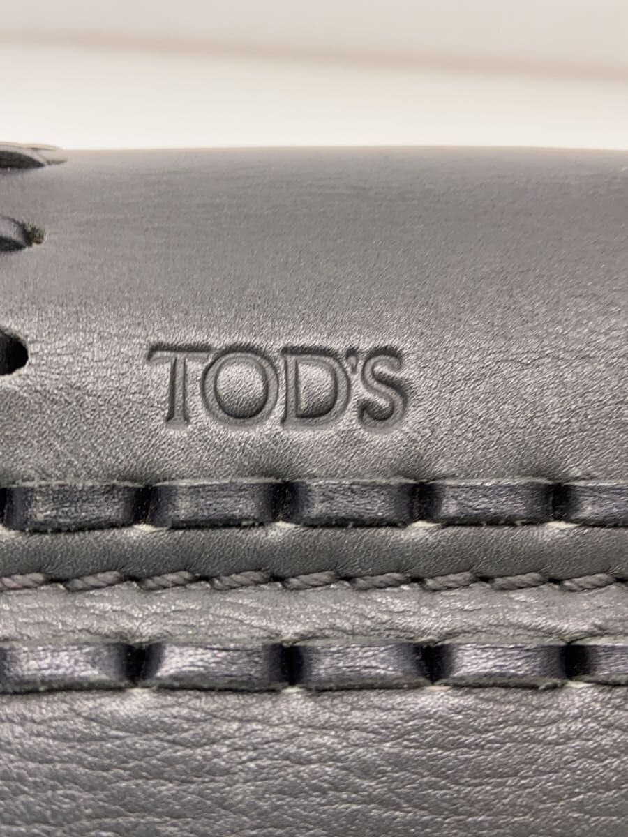 TOD’S Handbag Leather GRY 5