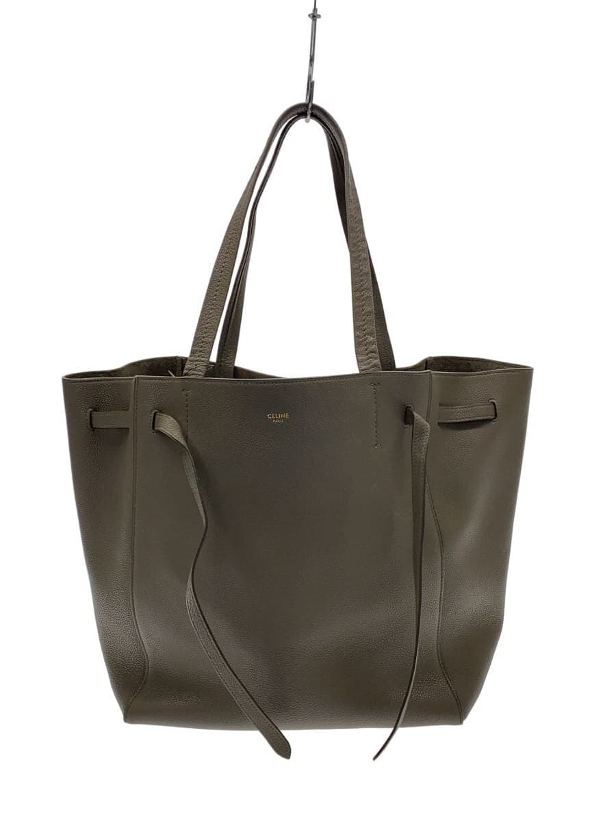 CELINE tote bag leather BEG