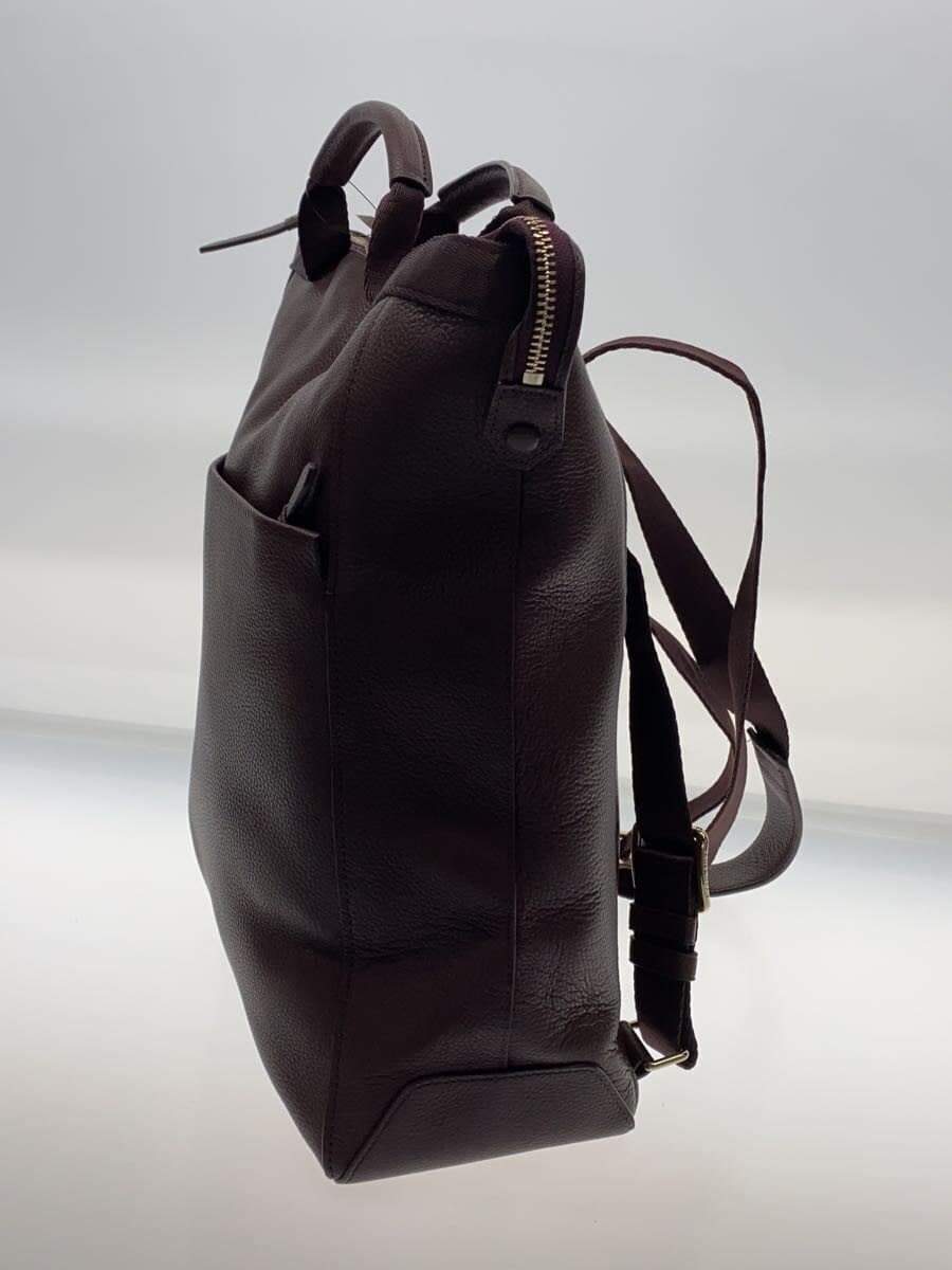 COLE HAAN Backpack Leather Burgundy U04937 2