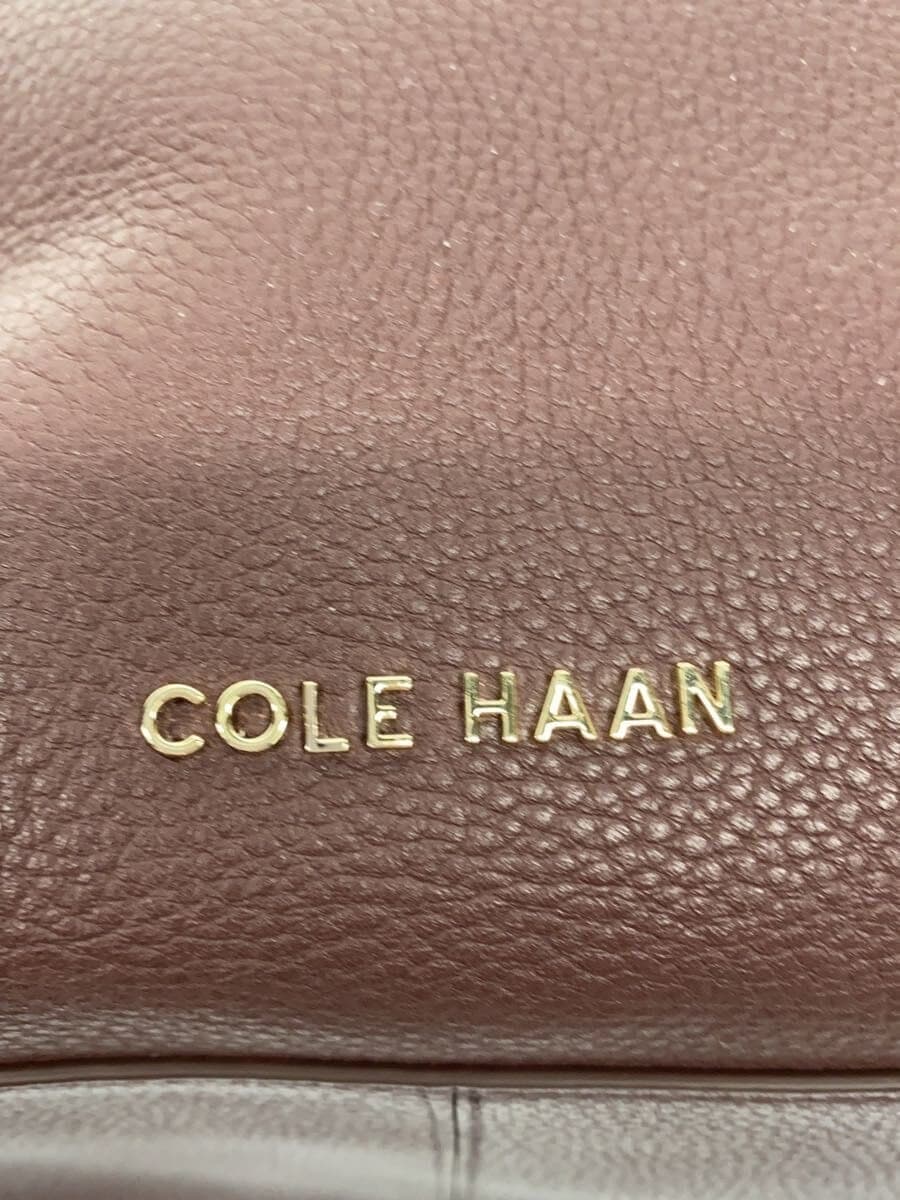 COLE HAAN Backpack Leather Burgundy U04937 5