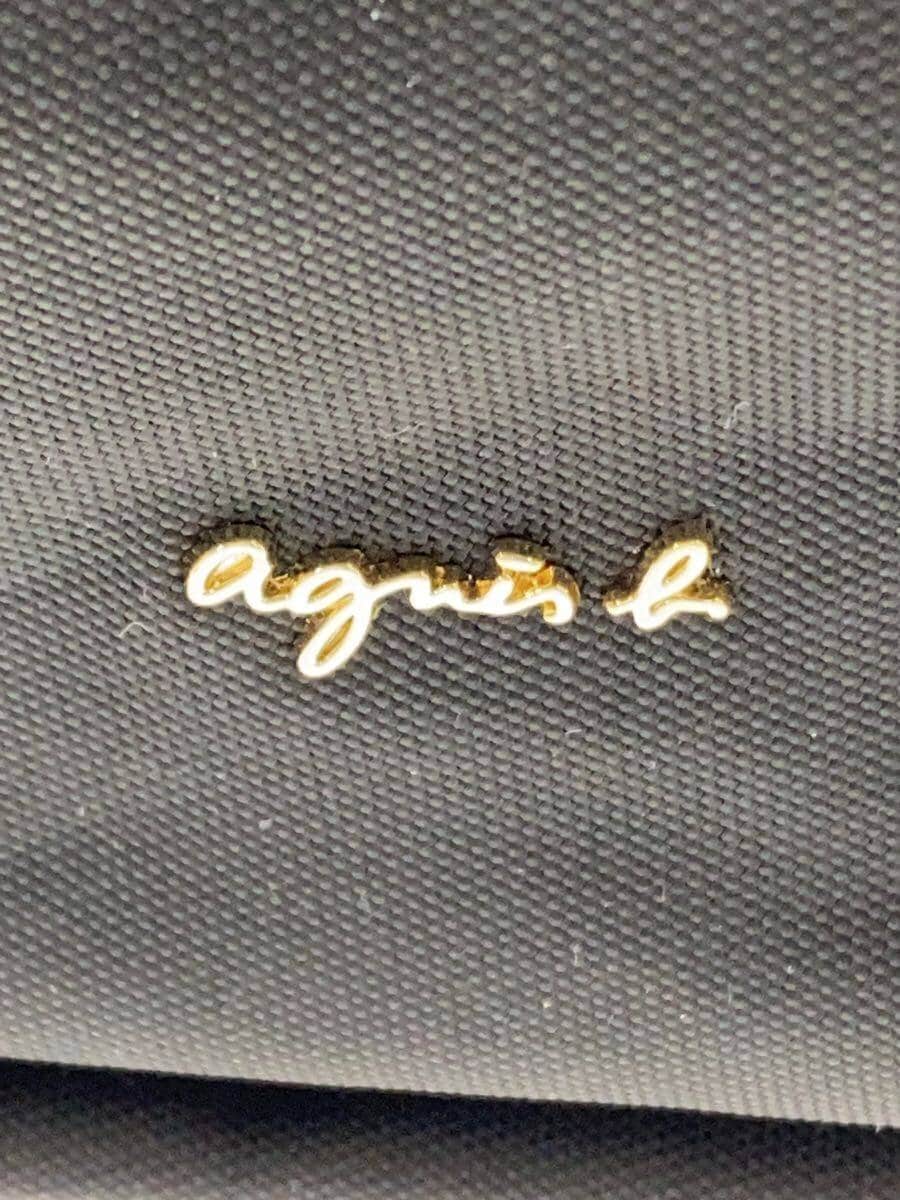 agnes b. backpack nylon BLK 5