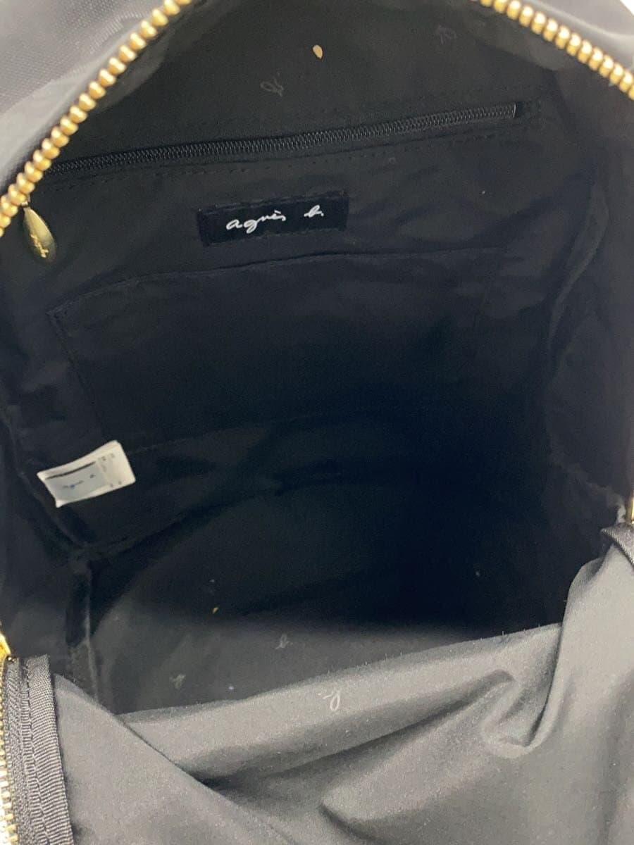 agnes b. backpack nylon BLK 6