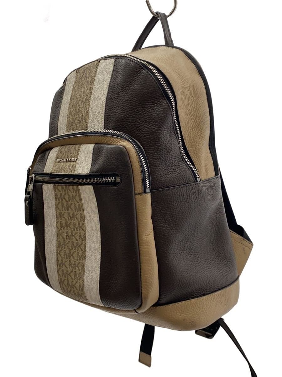 MICHAEL KORS Backpack Leather BRW 33F1LHDB8L Corner scratches Leather part 2