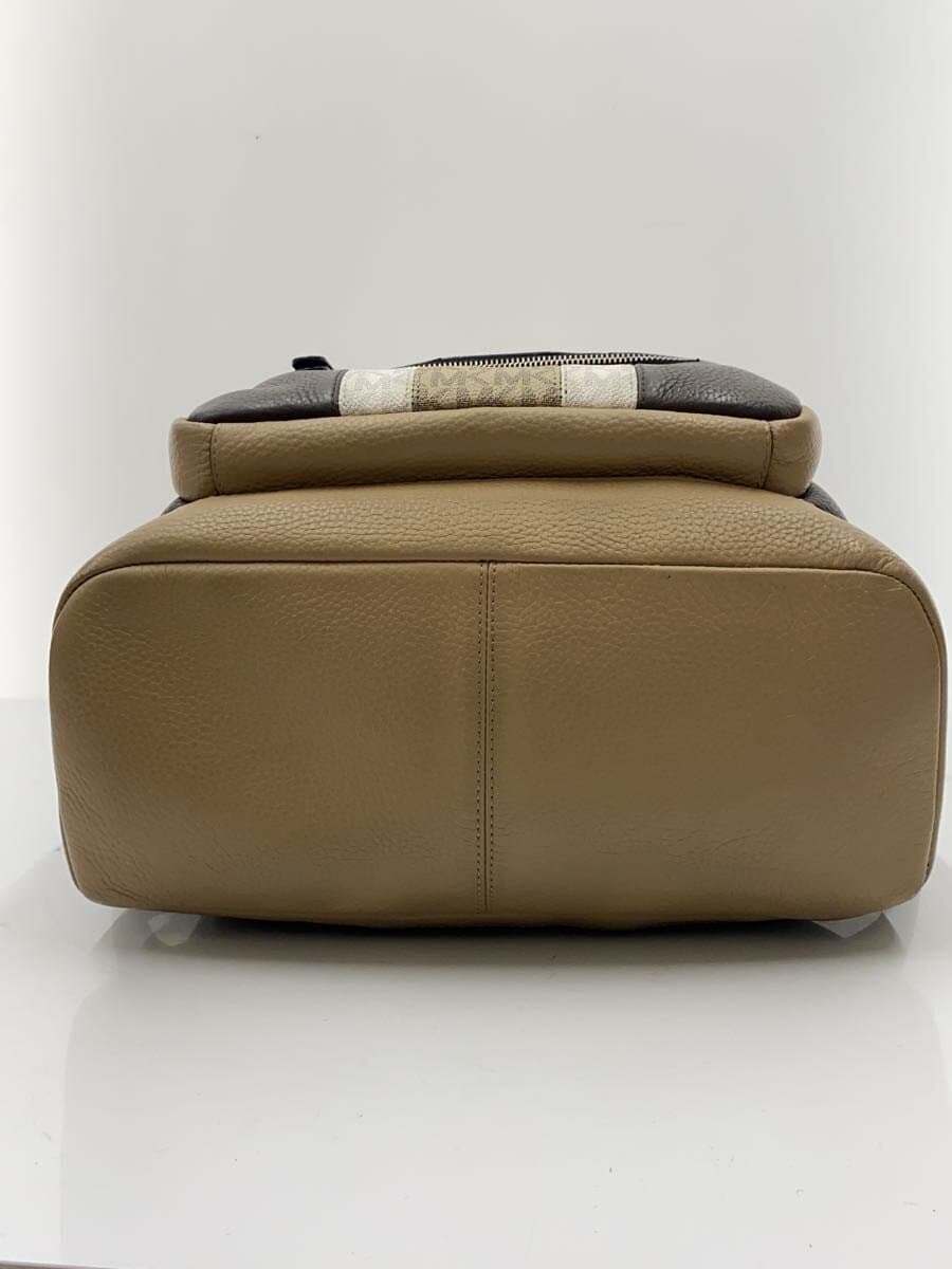 MICHAEL KORS Backpack Leather BRW 33F1LHDB8L Corner scratches Leather part 4