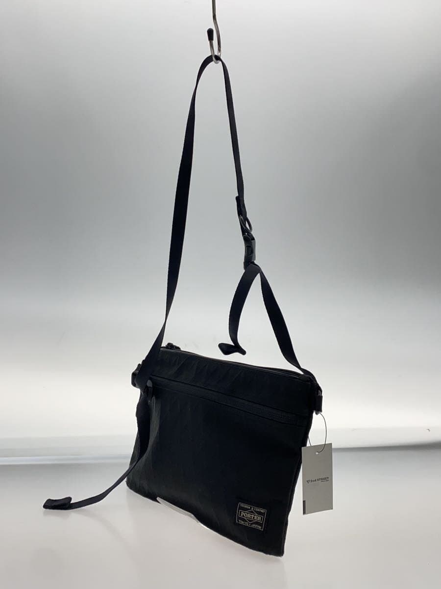 PORTERHYBRID SACOCHE Shoulder Bag Nylon BLK Solid 737-17820 2