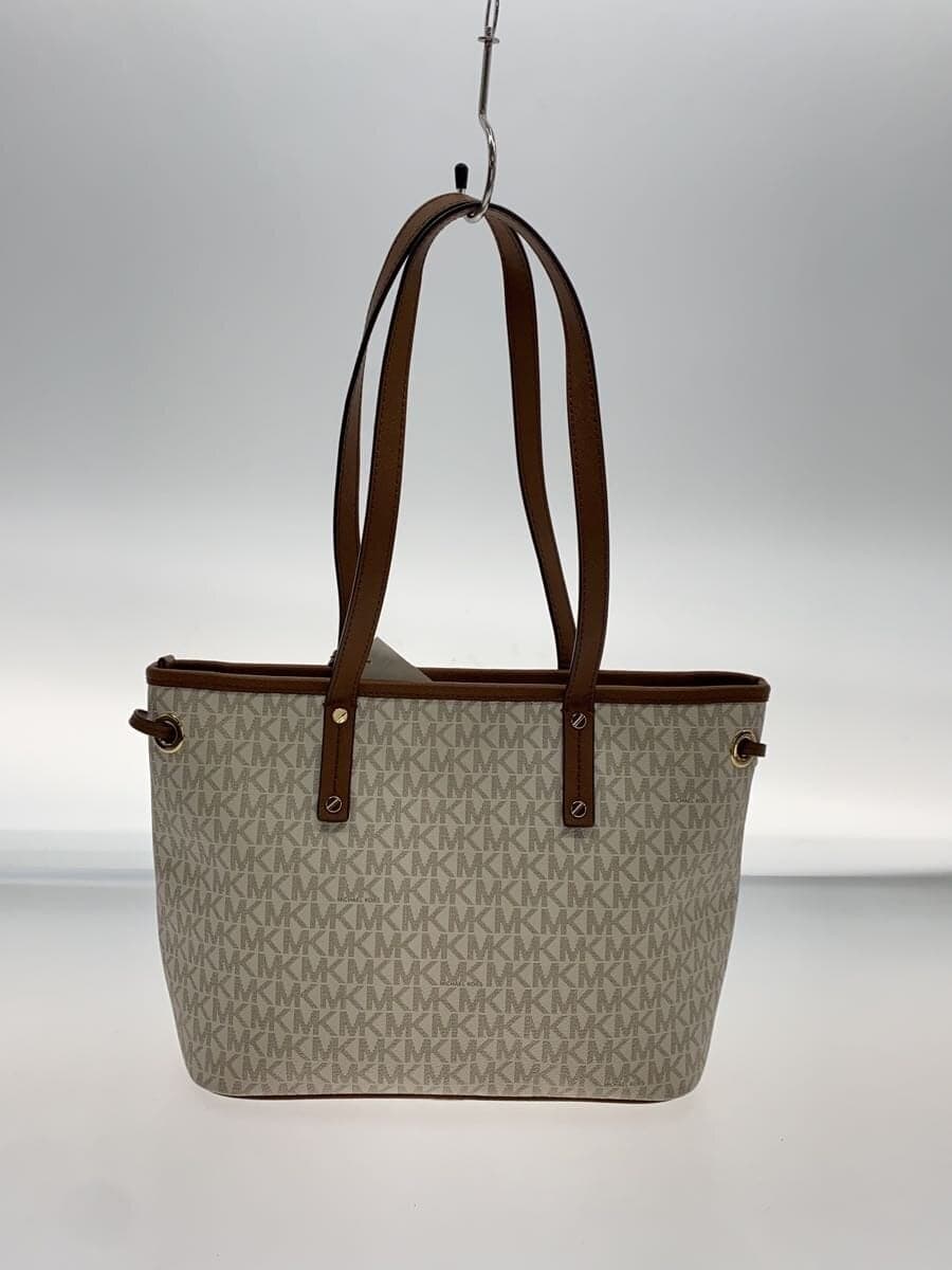 MICHAEL KORSJET SET TRAVEL TOTE BAG Tote Bag PVC WHT All Over Pattern 35T9GTVT1V 3