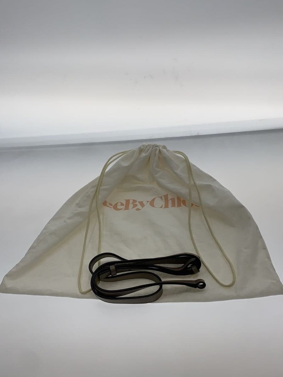 SEE BY CHLOE2-Way TILDA Mini Crossbody Bag Shoulder Bag Leather BEG 8