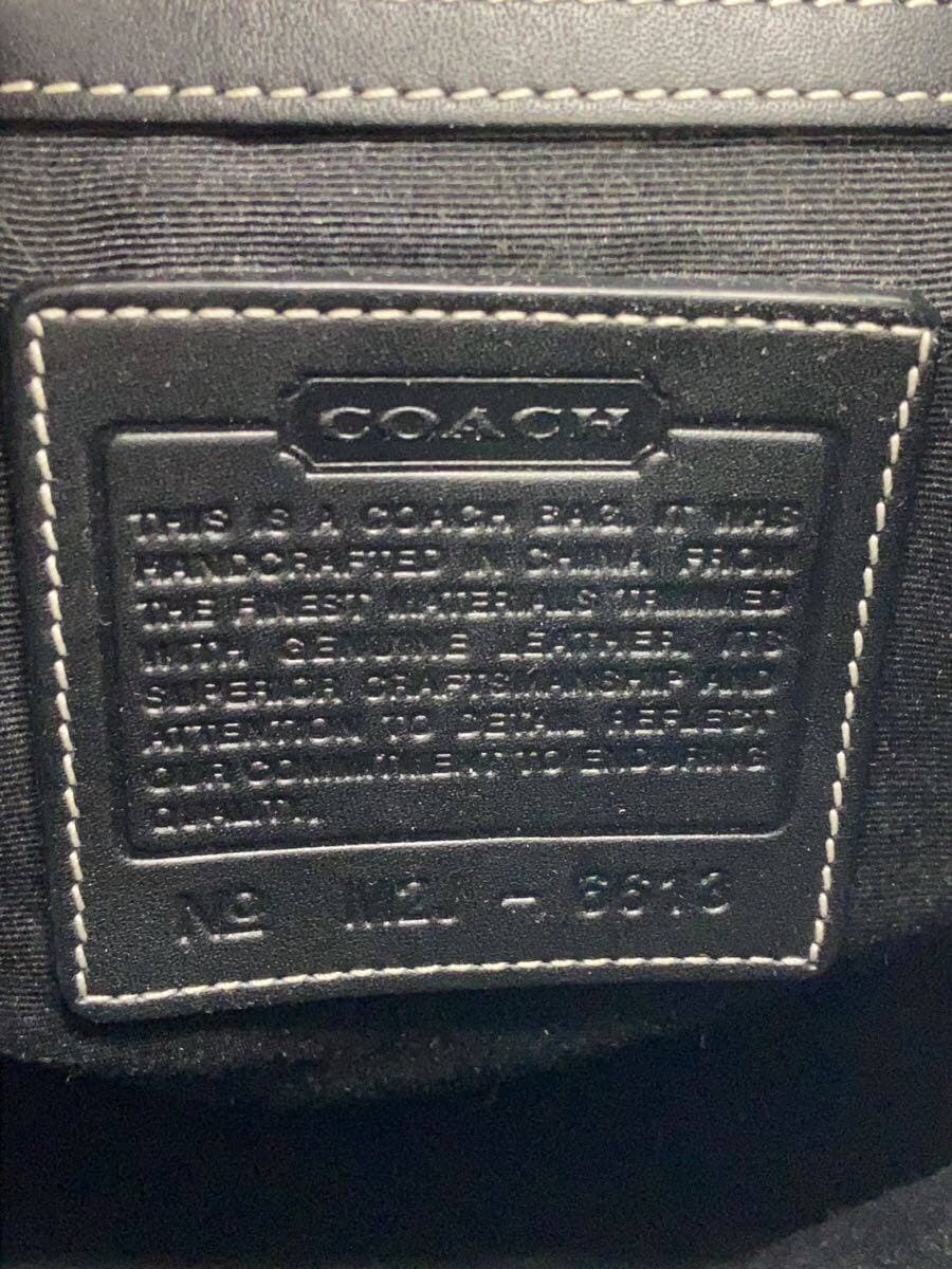 COACH Signature Backpack BLK All Over Pattern 6613 5