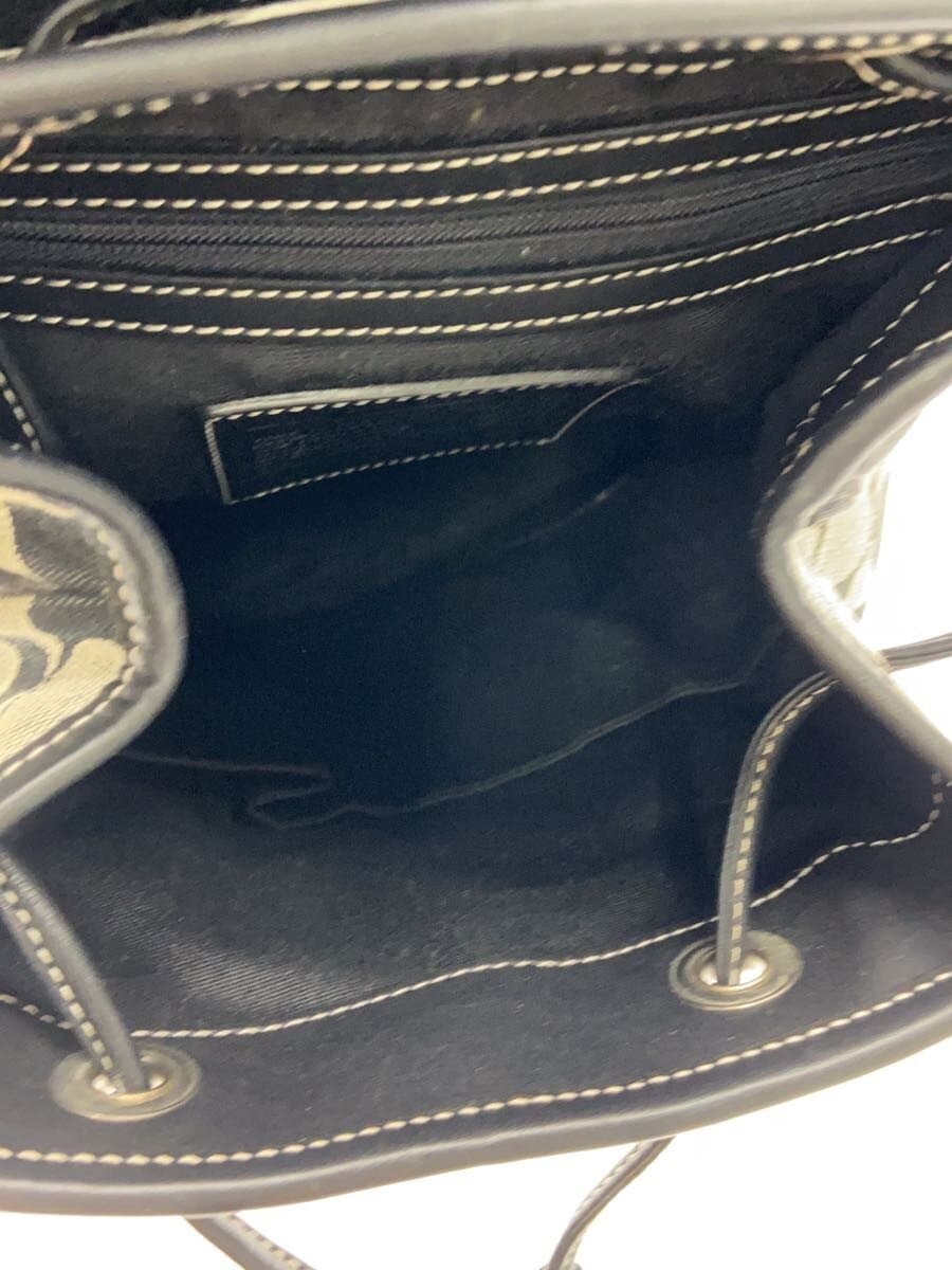 COACH Signature Backpack BLK All Over Pattern 6613 6