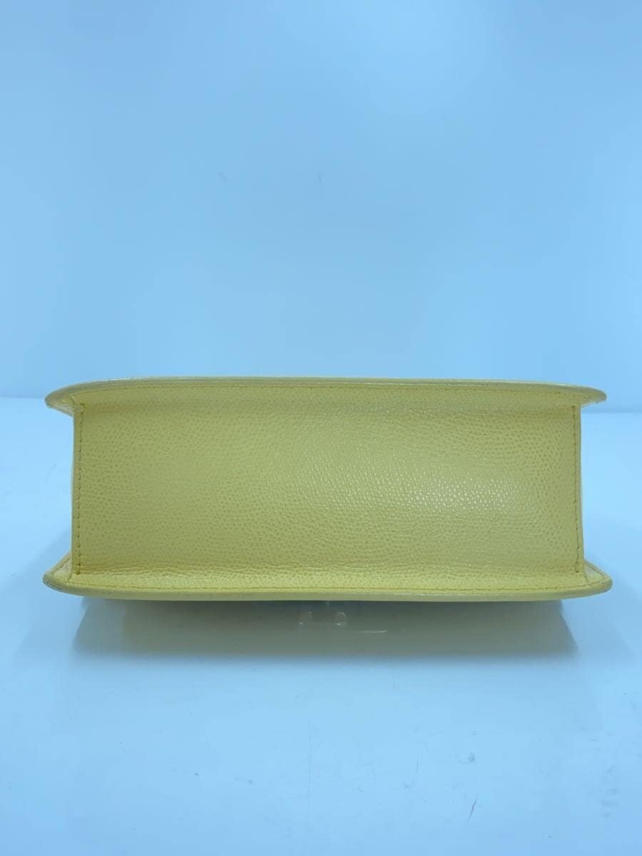 FURLA1927 Mini Crossbody Corner Wear Hardware Wear Shoulder Bag Leather YLW 5