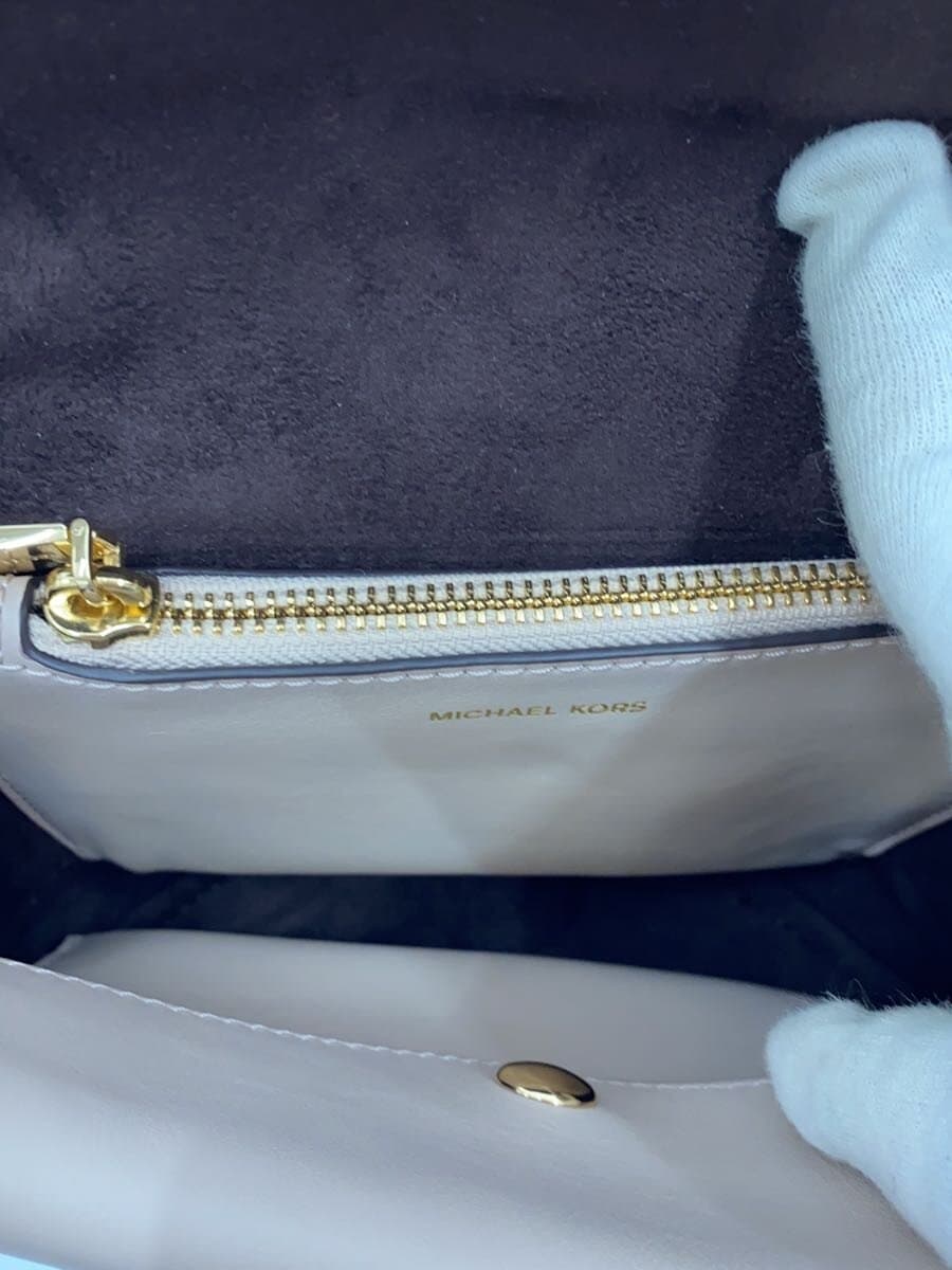 MICHAEL KORS Logo Shoulder Bag Leather BRW 30T9G0EL2B 6