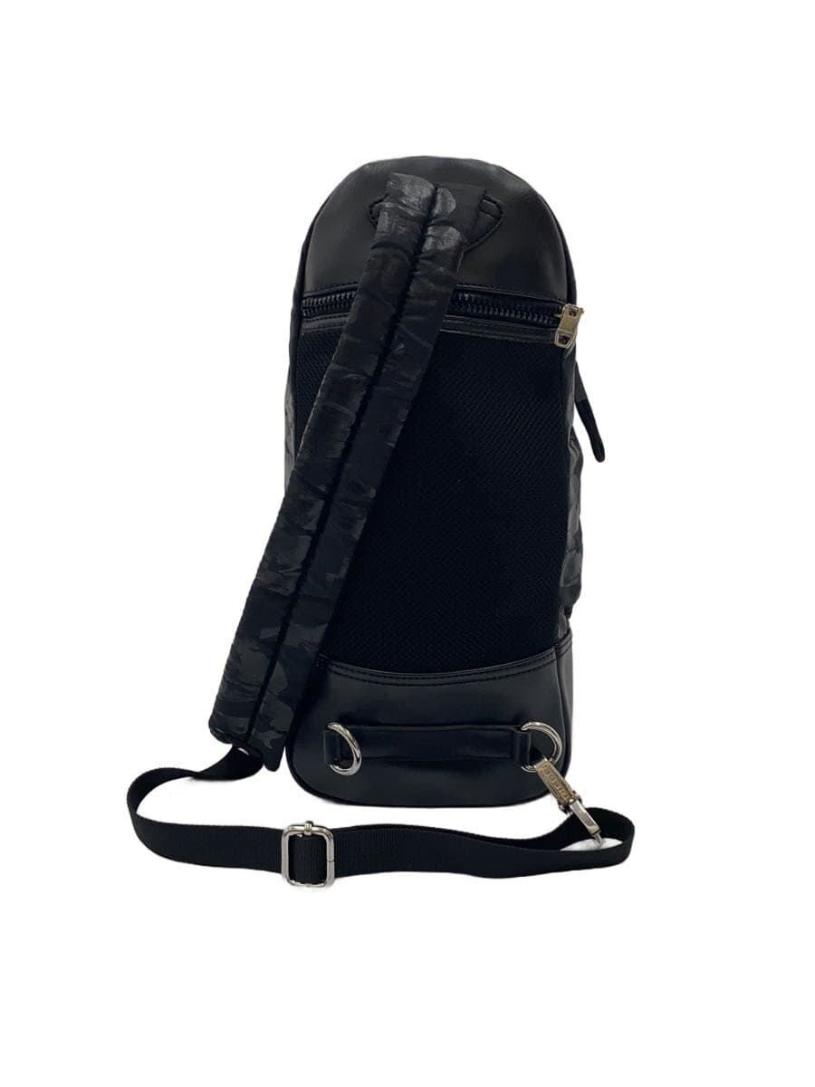 DIESEL shoulder bag -- BLK all-over pattern 3
