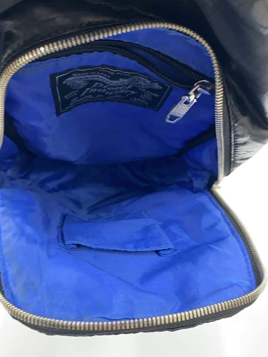 DIESEL shoulder bag -- BLK all-over pattern 8