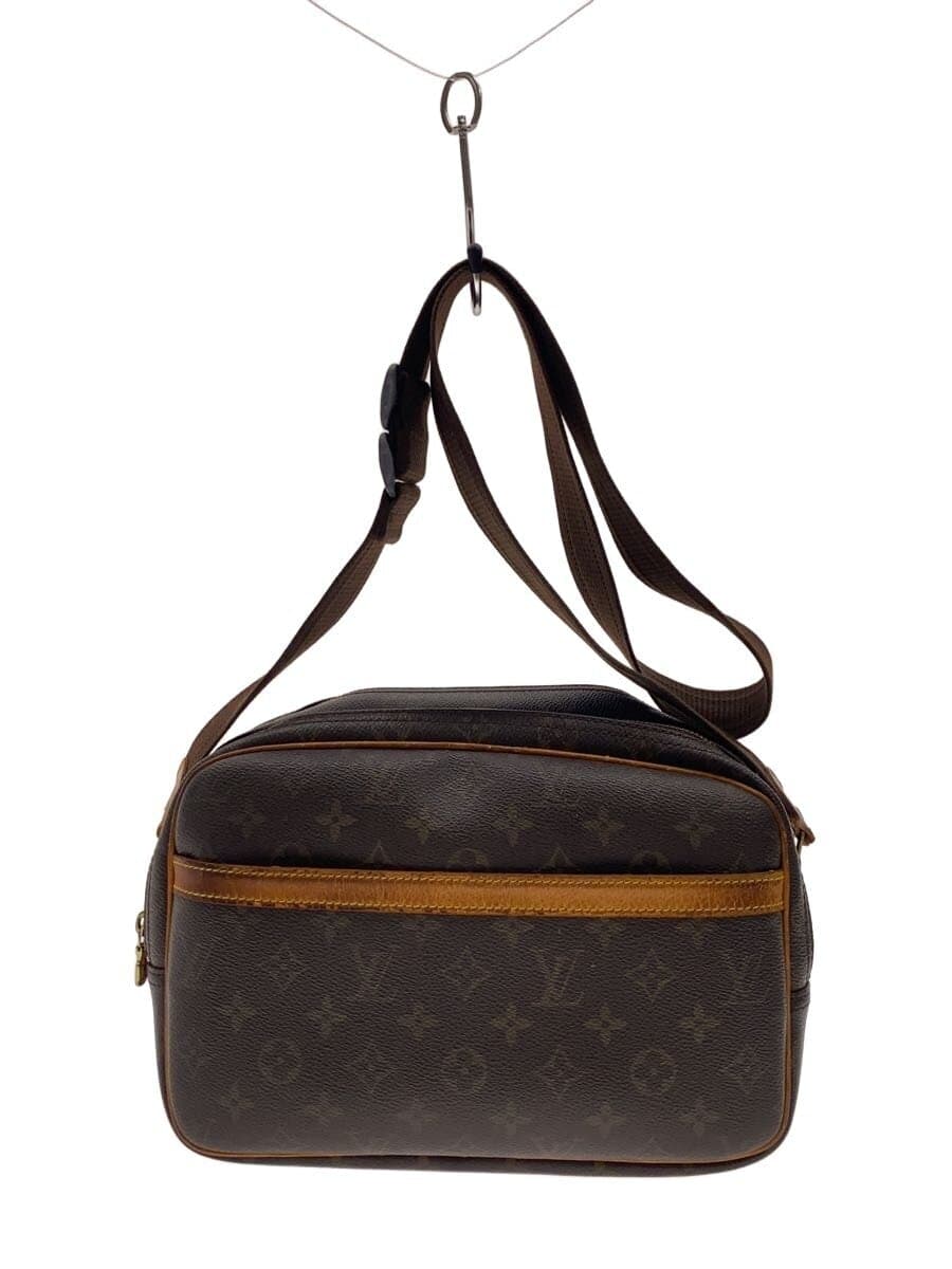 LOUIS VUITTON Reporter PM Monogram Canvas PVC BRW M45254