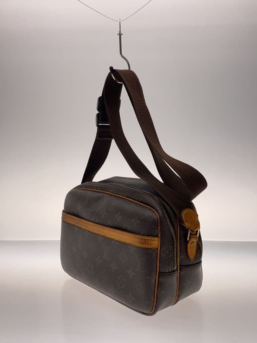 LOUIS VUITTON Reporter PM Monogram Canvas PVC BRW M45254 2