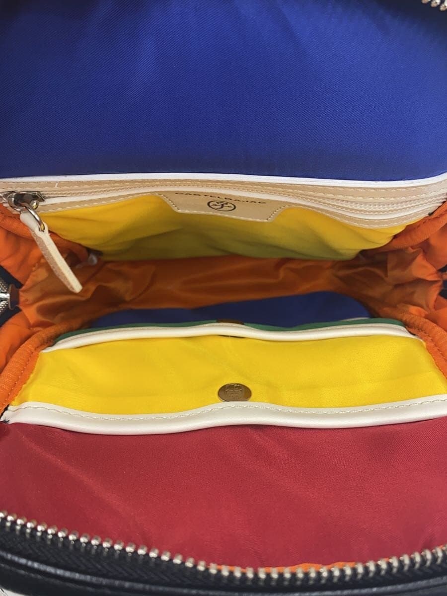 CASTELBAJAC Shoulder Bag Leather BLK Solid 040101 6