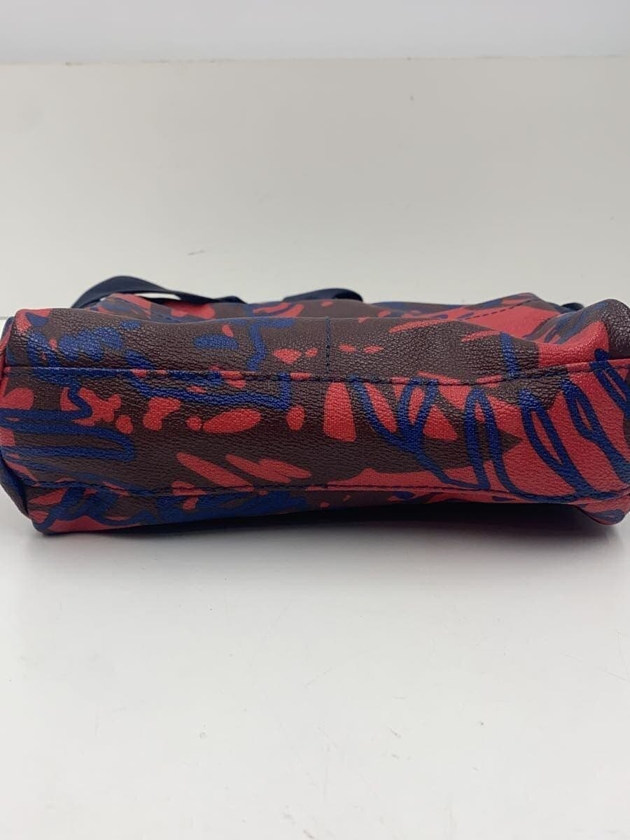 Vivienne Westwood shoulder bag -- RED all-over pattern 4