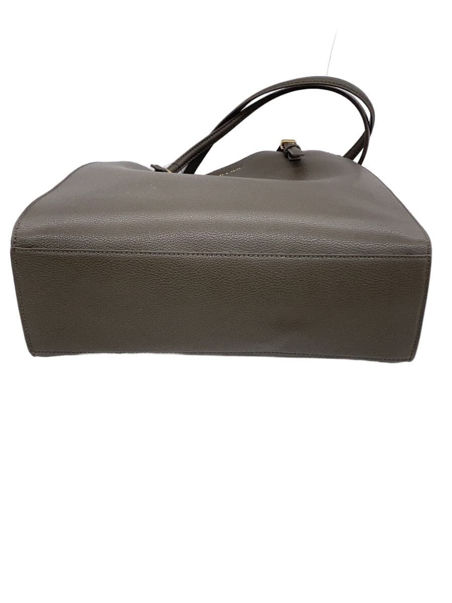 CHARLES&KEITH Tote Bag Leather BRW 4