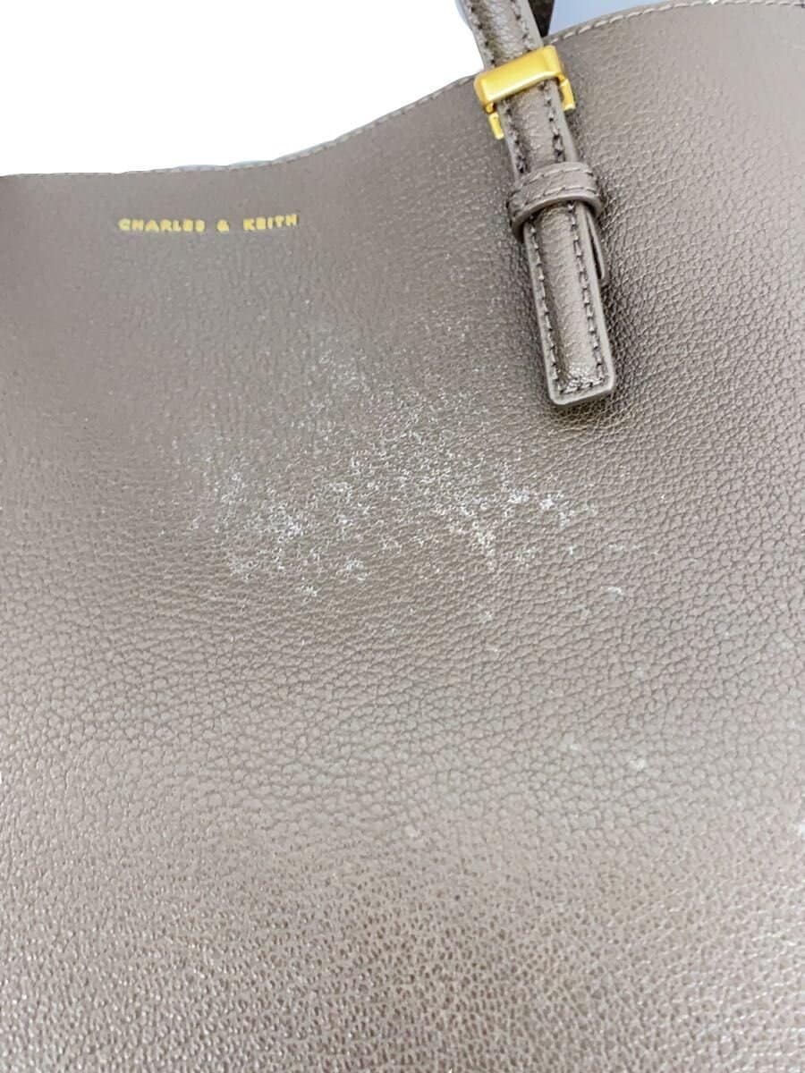 CHARLES&KEITH Tote Bag Leather BRW 7