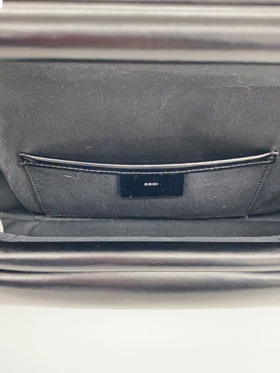 OSOIFOLDER BROT Shoulder Bag Leather BLK 6