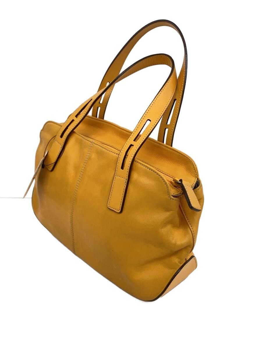 WAKO Handbag Leather YLW 2