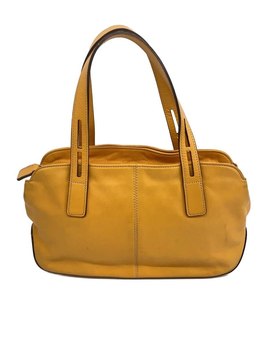 WAKO Handbag Leather YLW 3