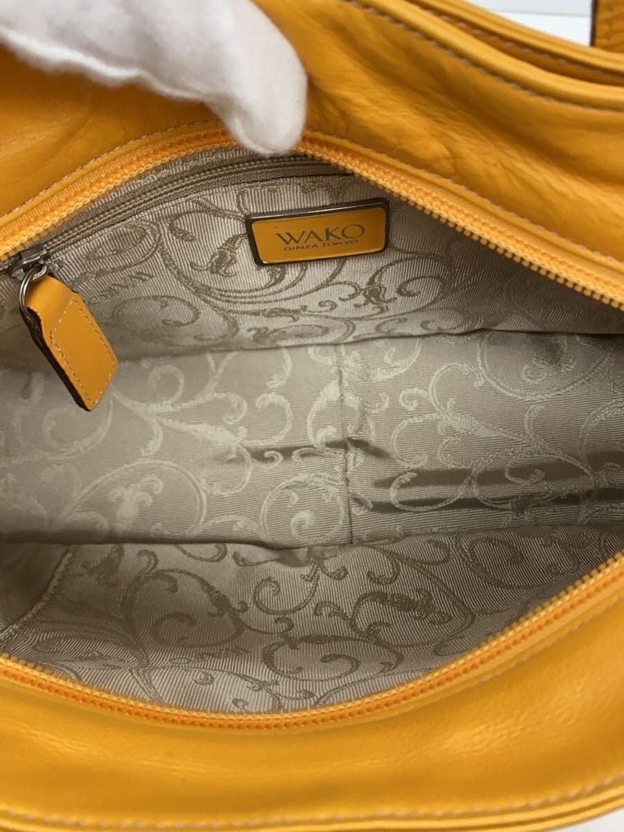 WAKO Handbag Leather YLW 5