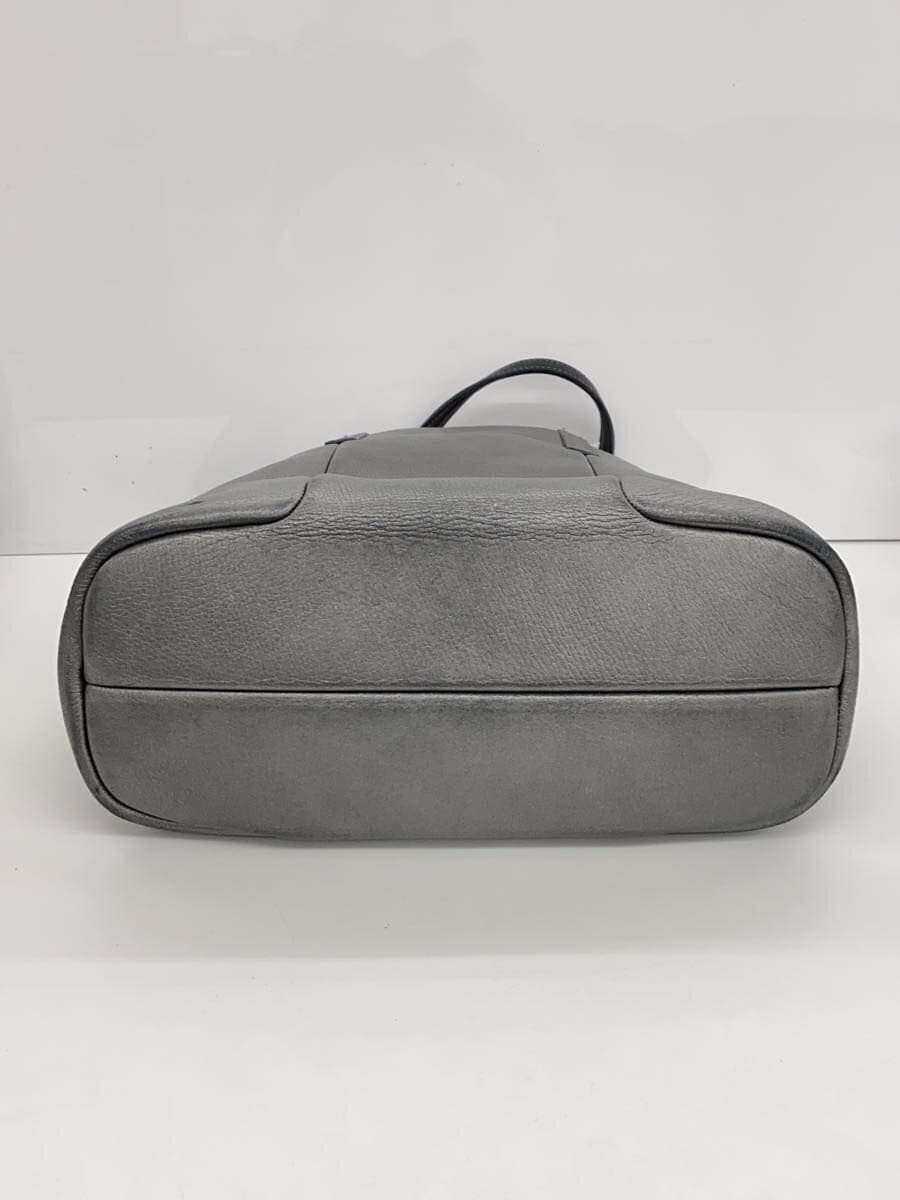 HIROFU Tote Bag Leather SLV 4