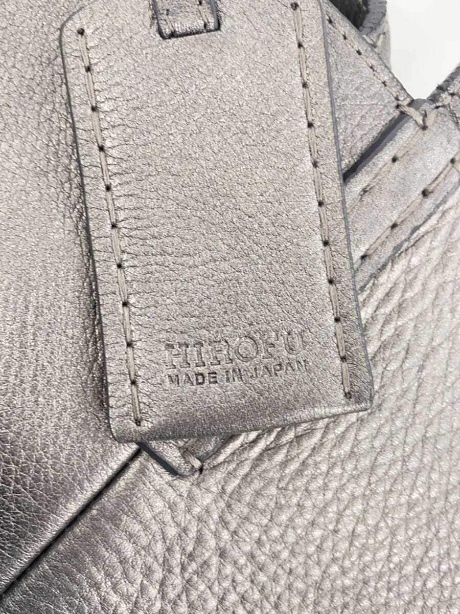 HIROFU Tote Bag Leather SLV 5
