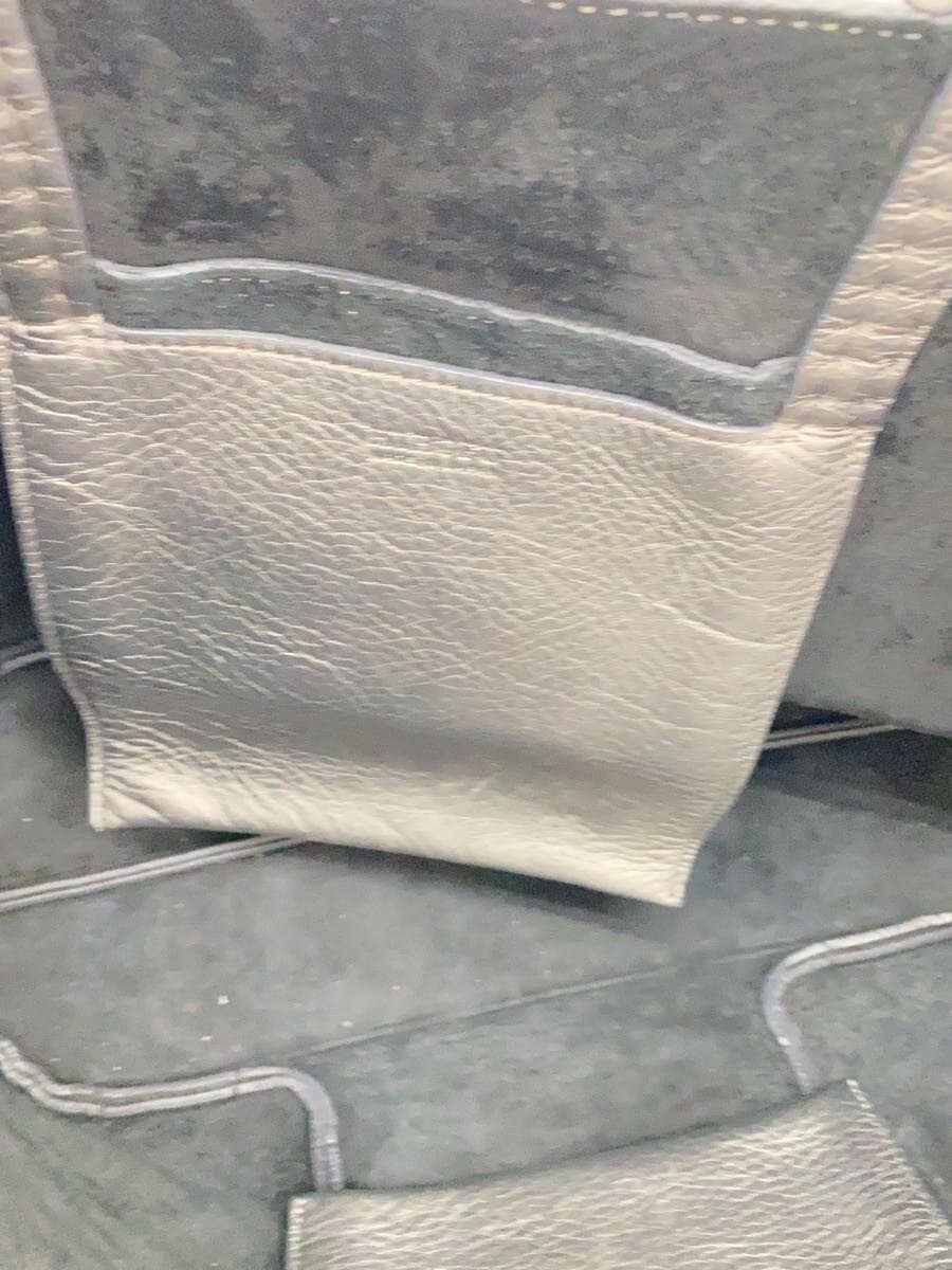 HIROFU Tote Bag Leather SLV 6