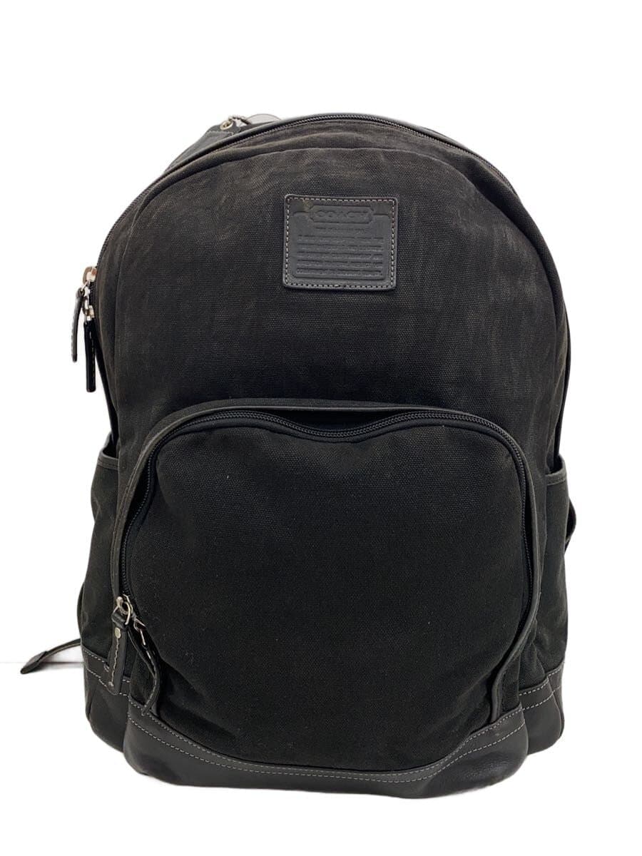 COACH Backpack Canvas BLK F70579