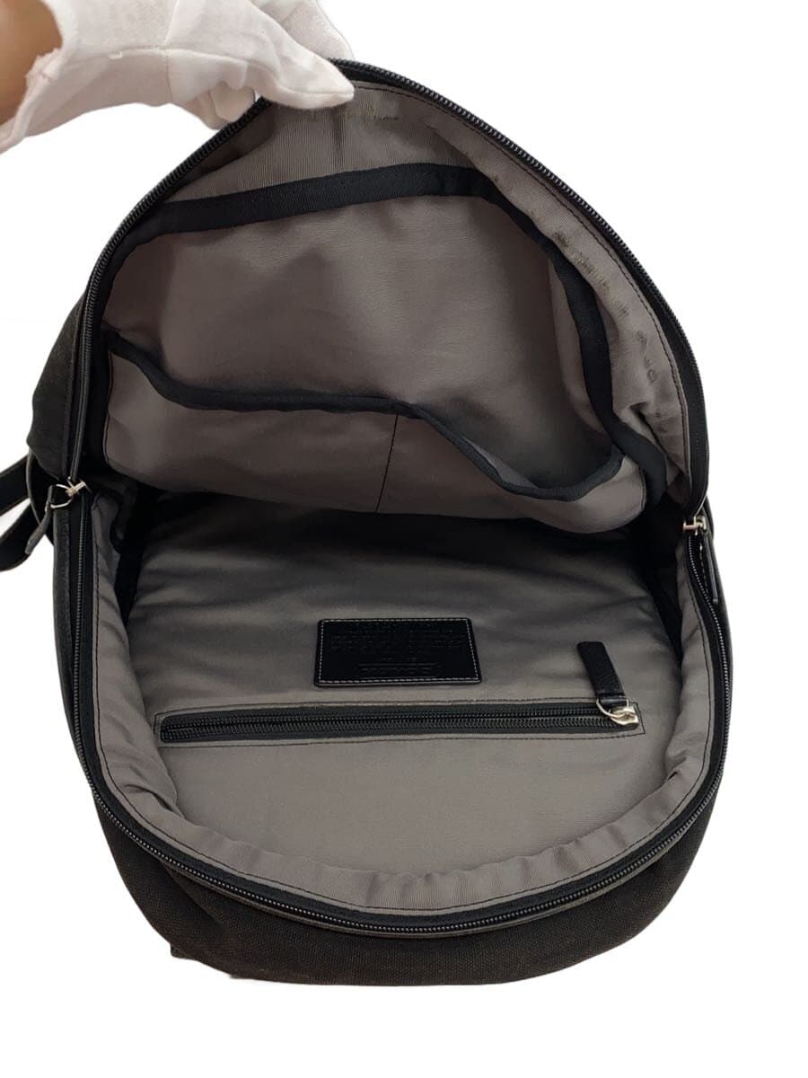 COACH Backpack Canvas BLK F70579 6