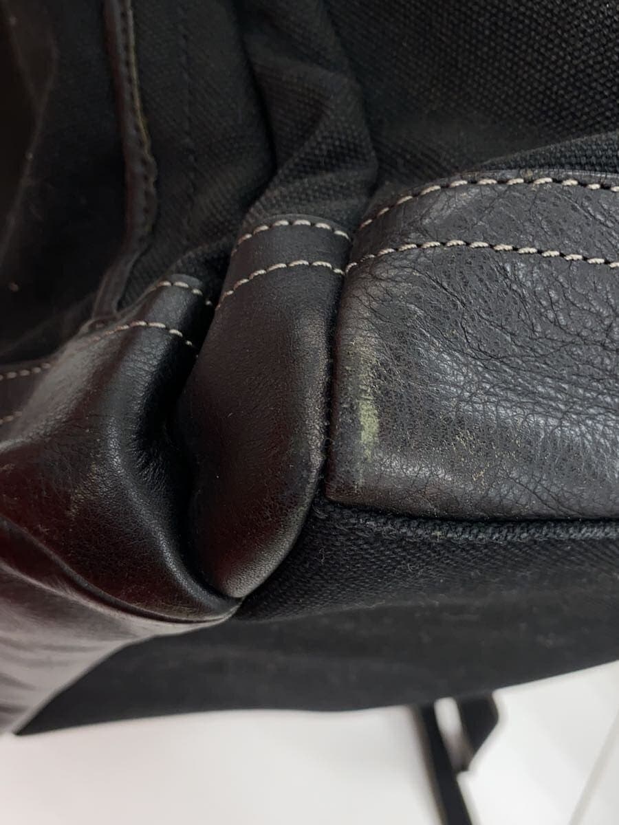 COACH Backpack Canvas BLK F70579 8