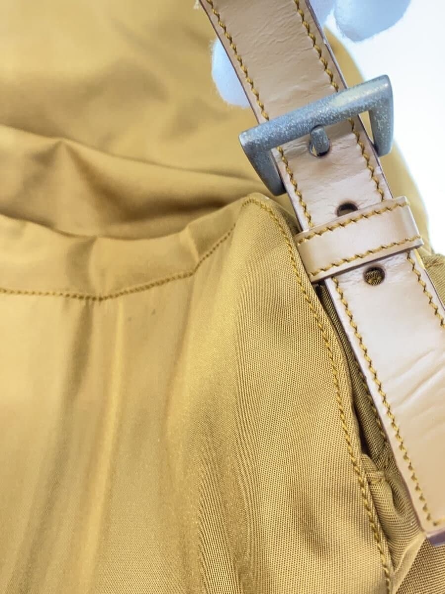 PRADA Triangle Logo Plate Backpack Nylon BRW 9