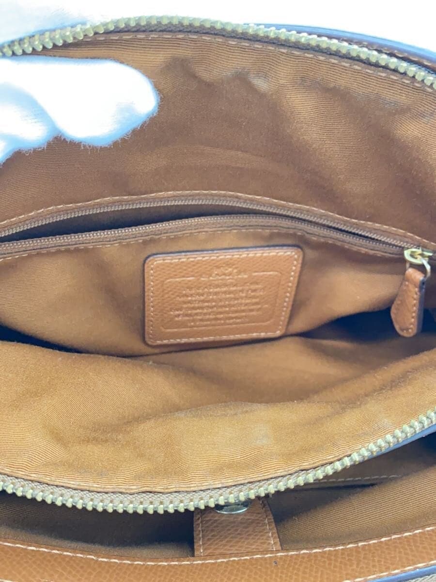 COACH Handbag Signature All Over Pattern PVC BRW All Over Pattern 6