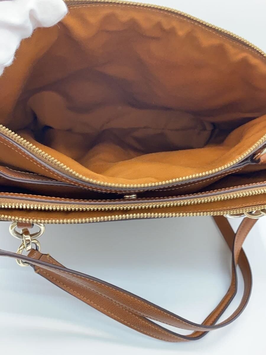 COACH Handbag Signature All Over Pattern PVC BRW All Over Pattern 8