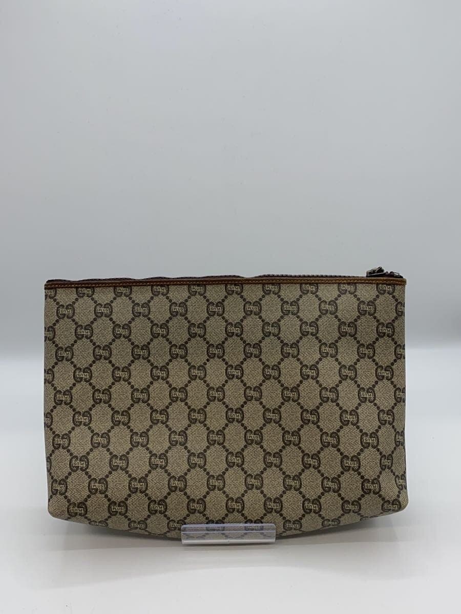 GUCCI PLUS clutch bag leather multicolor monogram 3