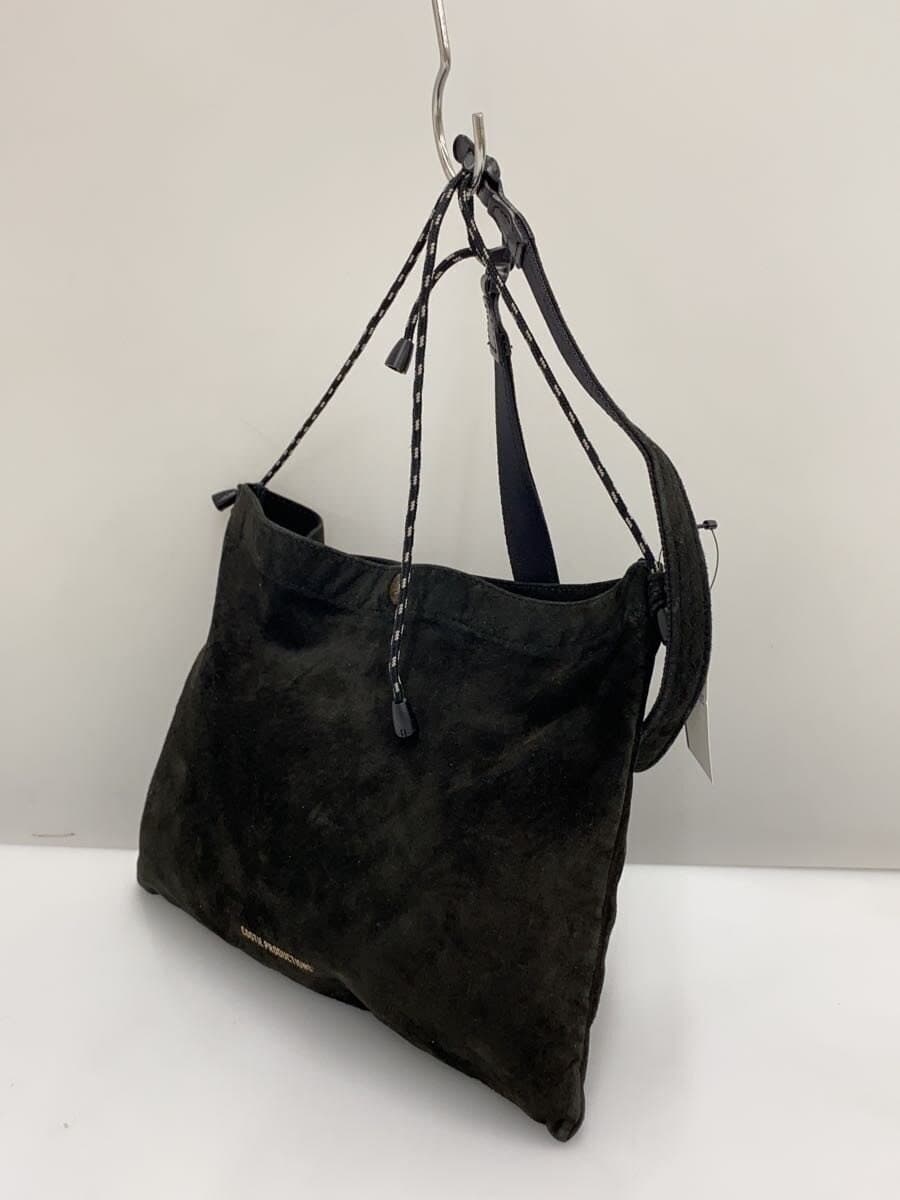 COOTIE Shoulder Bag Suede BLK Solid 2