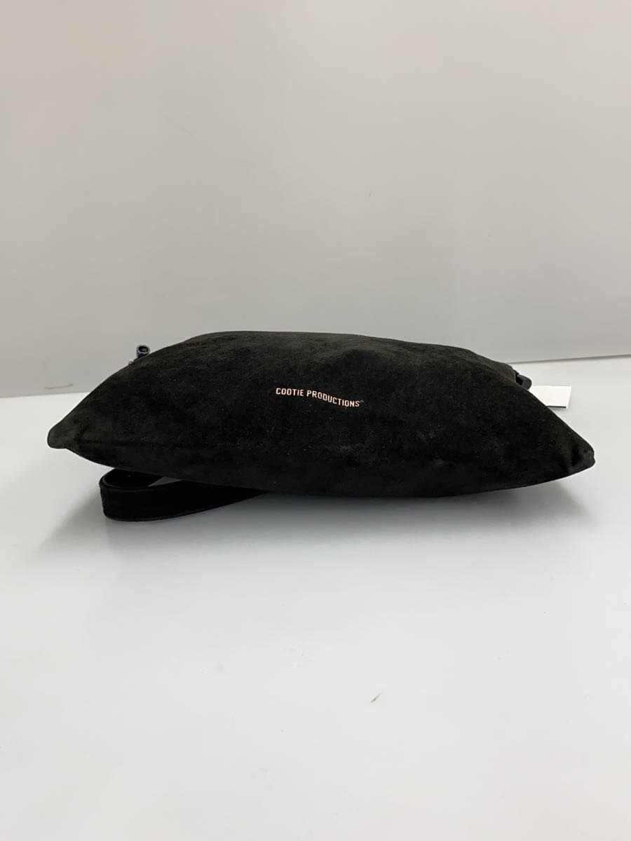 COOTIE Shoulder Bag Suede BLK Solid 4