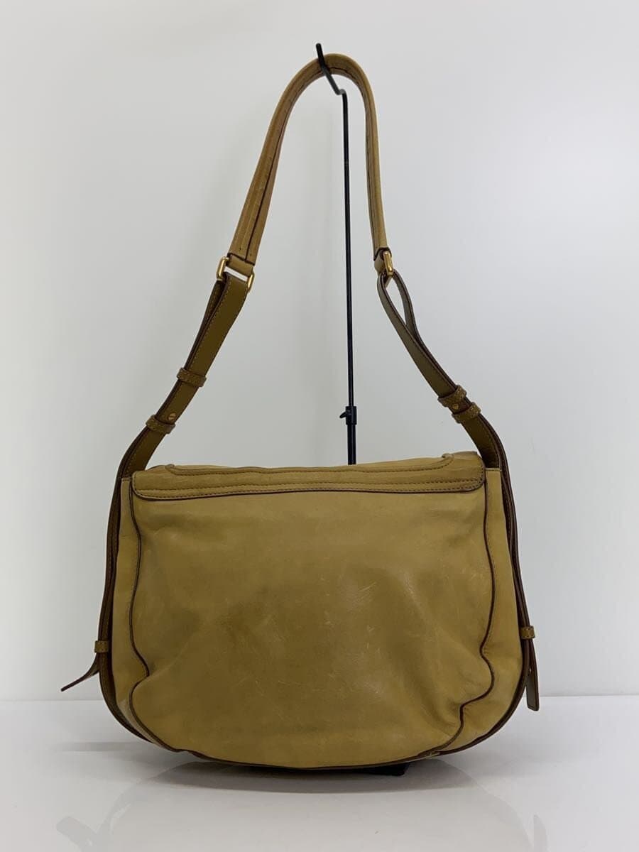 MARC BY MARC JACOBS Shoulder Bag Leather YLW Solid 3