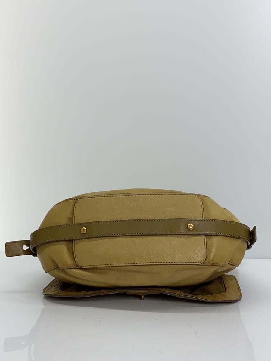 MARC BY MARC JACOBS Shoulder Bag Leather YLW Solid 4