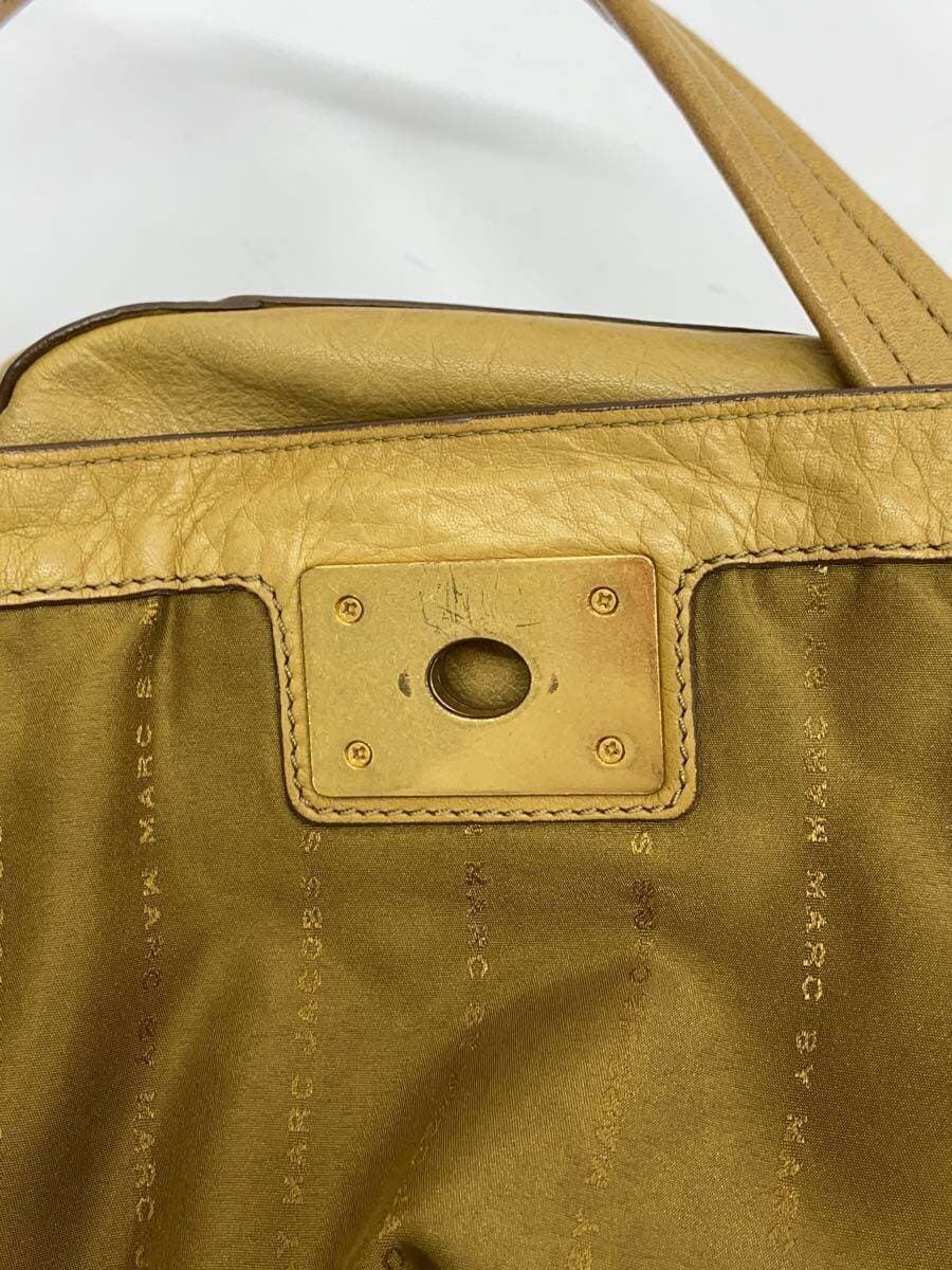 MARC BY MARC JACOBS Shoulder Bag Leather YLW Solid 7